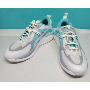 Puma Womens RS-Curve Electric Aqua White 375782-02 size 9